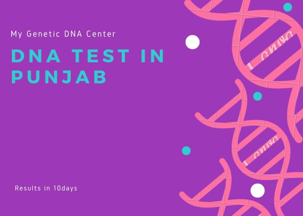 DNA Test in Punjab, DNA Test Cost in Punjab, Paternity DNA Test in Punjab, Maternity DNA Test in Punjab, Siblingship DNA Test in Punjab, Ancestry DNA Test in Punjab, Genetic testing in Punjab, Home DNA Test in Punjab